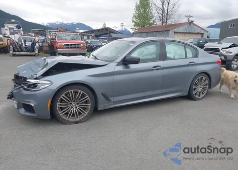 2019 BMW M550I xDrive z USA, uszkodzony, nr VIN WBAJB9C51KB287914